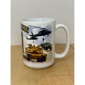 US Army Mug Military Helicopters Tank "This We'll Defend" Coffee Cup